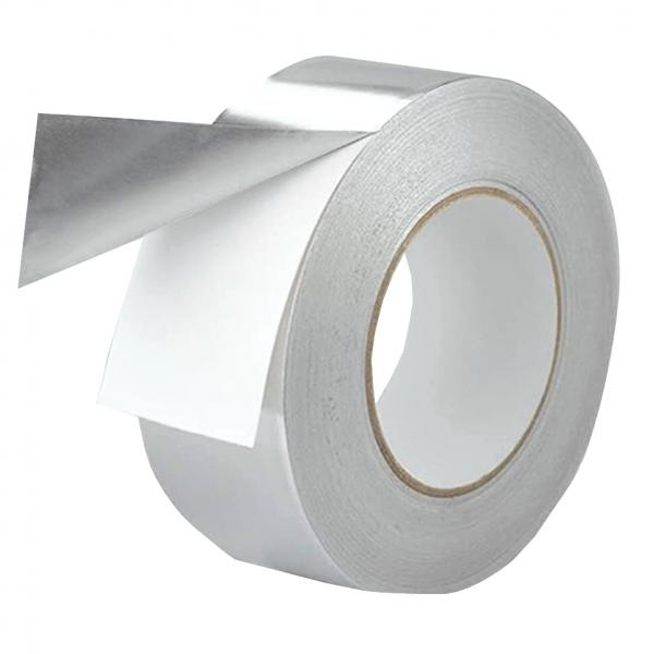 Aluminiumklebeband High Quality 90µm Isolierung 50m lang mit weißem Liner bis 120°C